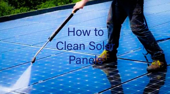 How to Clean Solar Panels (Cleaning Solution & Soap)