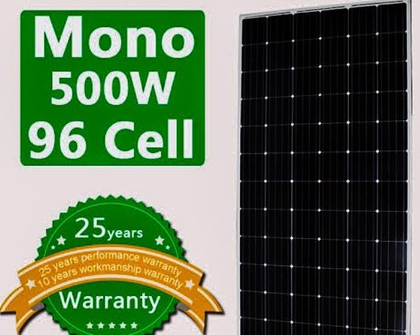 500W Solar Panel Specifications: Everything You Need to Know